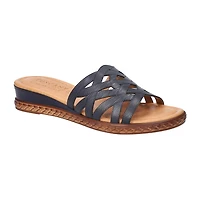 Easy Street Womens Edda Wedge Sandals