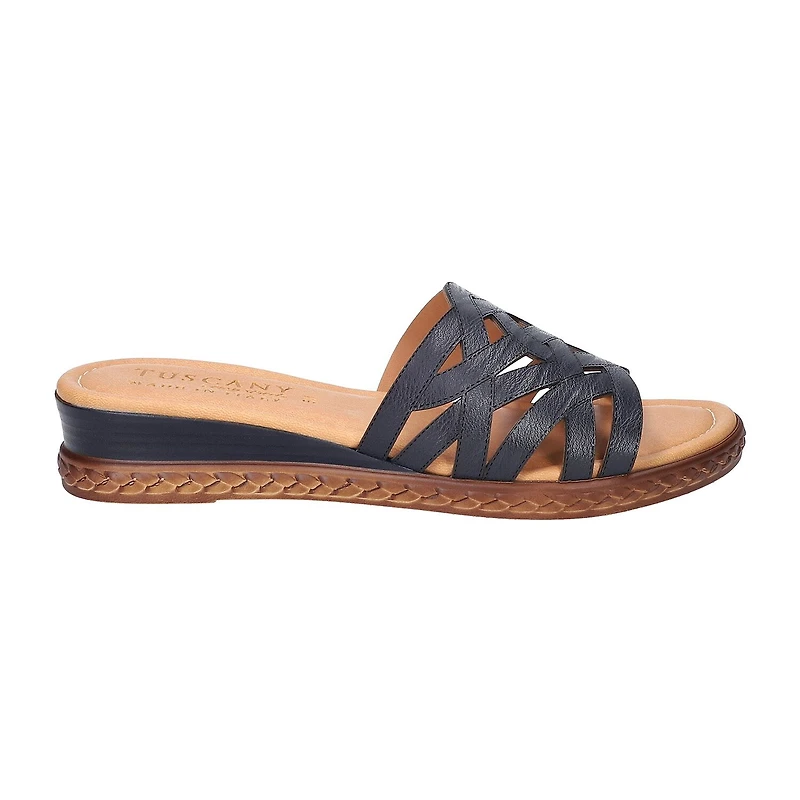 Easy Street Womens Edda Wedge Sandals