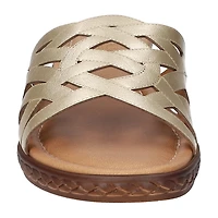Easy Street Womens Edda Wedge Sandals