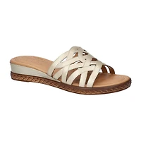 Easy Street Womens Edda Wedge Sandals