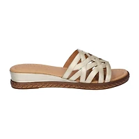 Easy Street Womens Edda Wedge Sandals