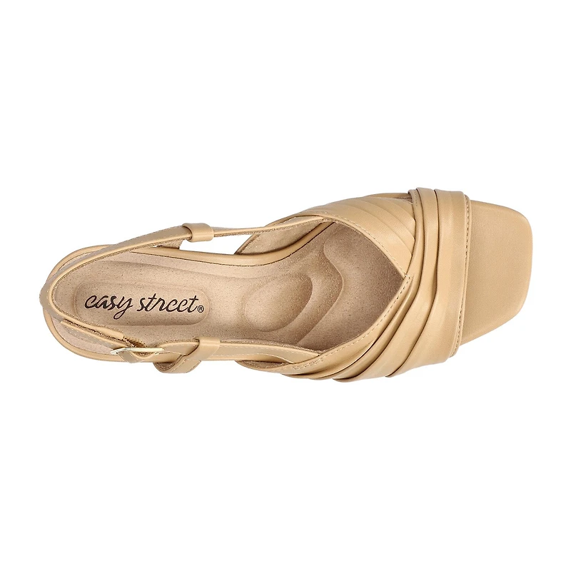 Easy Street Womens Lucie Heeled Sandals
