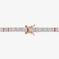 Gemstone Sterling Silver 7.25 Inch Tennis Bracelet