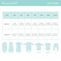 The Peanutshell Carefree Floral Nb-3m Baby Girls 16-pc. Baby Clothing Set