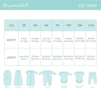 The Peanutshell Dino Girl Baby Girls Round Neck Short Sleeve 4-pc. Bodysuit