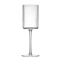 Joyjolt Elle White Wine 2-pc. Wine Glass