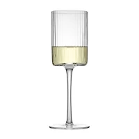 Joyjolt Elle White Wine 2-pc. Wine Glass