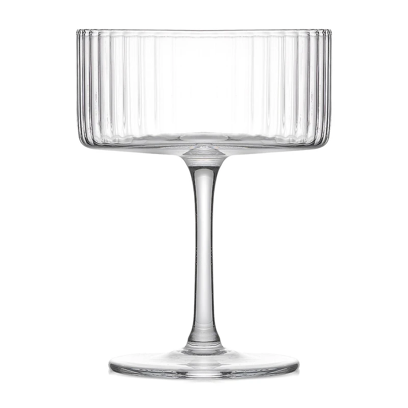 Joyjolt Elle Coupe Martini 2-pc. Martini Glass