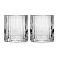 Joyjolt Elle Dof Glass 2-pc. Double Old Fashioned