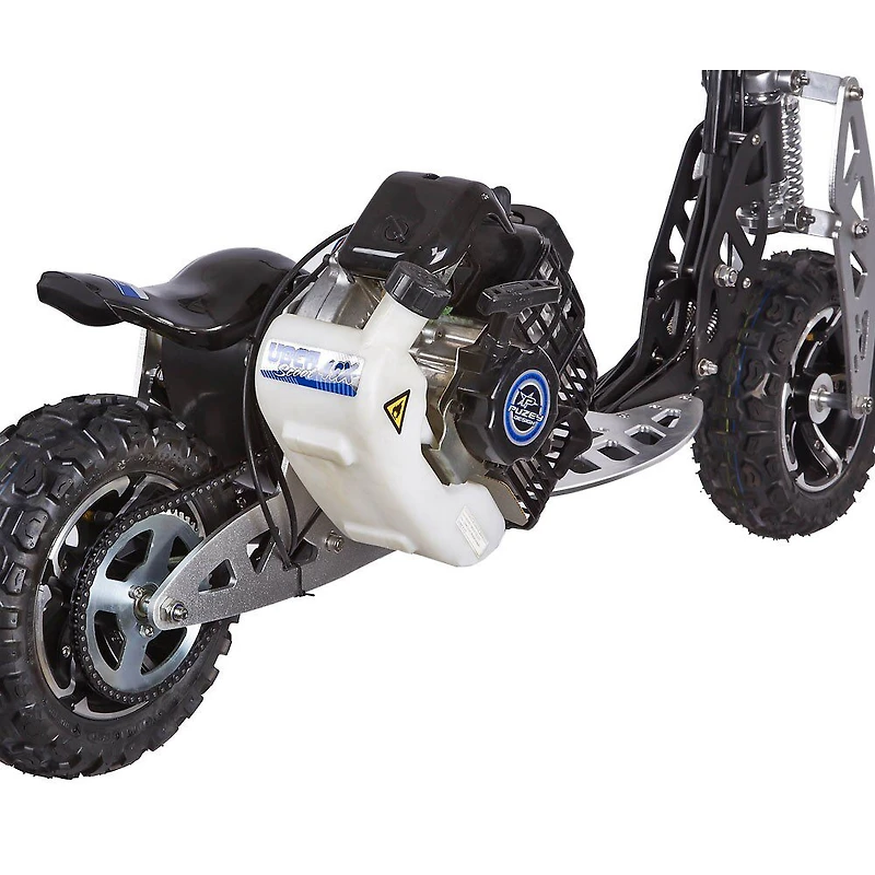 Uberscoot 2x 2-Speed 50cc Stand Up Gas Powered Scooter With Seat Scooter