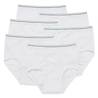 Stafford Dry + Cool Full-Cut Mens 6 Pack Briefs 302872