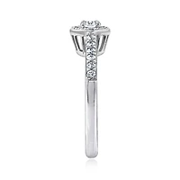 DiamonArt® Womens 5/8 CT. T.W. White Cubic Zirconia Sterling Silver Promise Ring