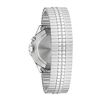 Caravelle Designed By Bulova Mens Silver Tone Stainless Steel Expansion Watch 43c124