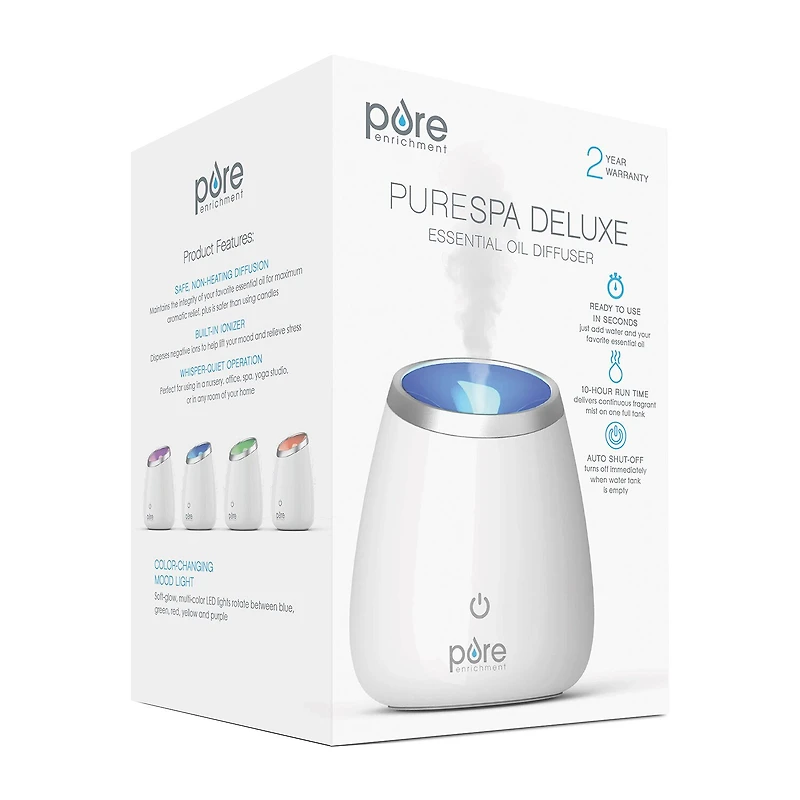 Pure Enrichment Purespa Deluxe Aroma Oil Diffuser