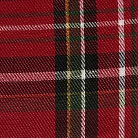 Design Imports Holiday Metallic Plaid 6-pc. Napkins