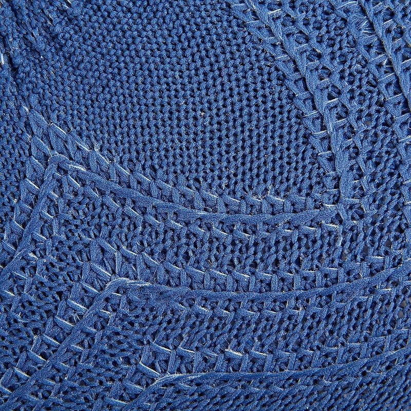 Design Imports Floral Woven Round 6-pc. Placemats