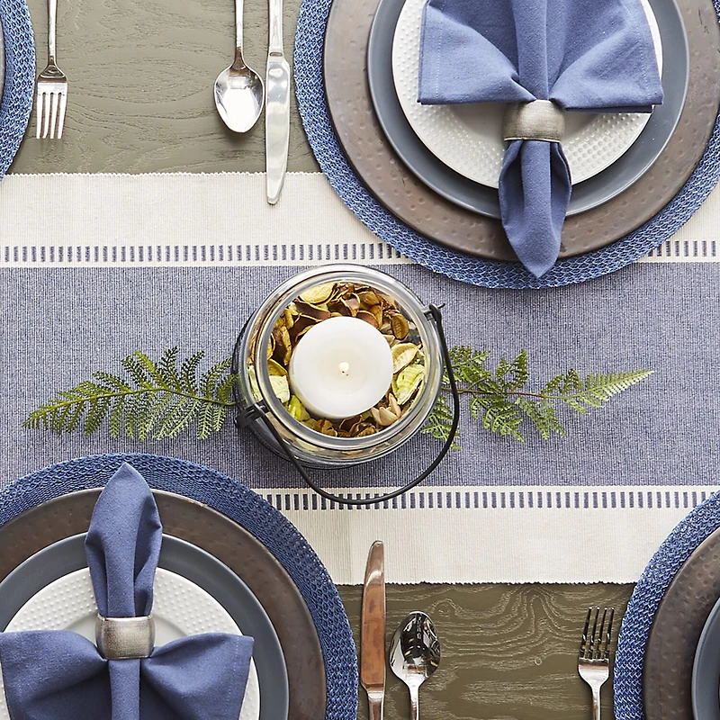 Design Imports Floral Woven Round 6-pc. Placemats