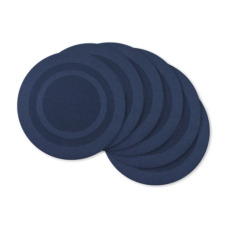 Design Imports Round Doubleframe 6-pc. Placemat