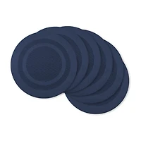 Design Imports Round Doubleframe 6-pc. Placemat
