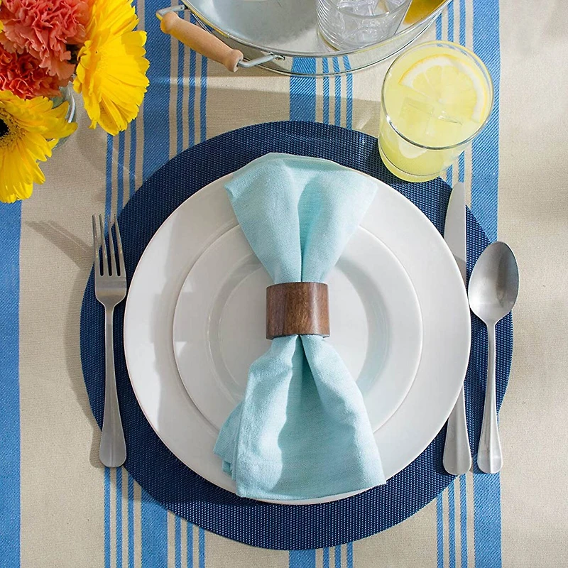 Design Imports Round Doubleframe 6-pc. Placemat