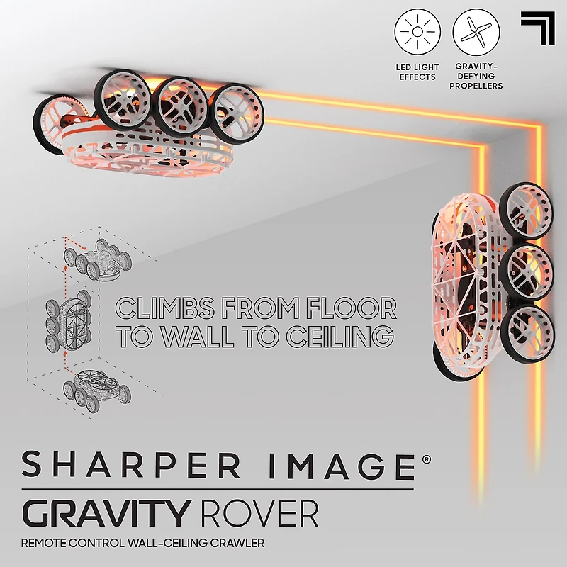 Sharper Image Remote Control Gravity Rover Car