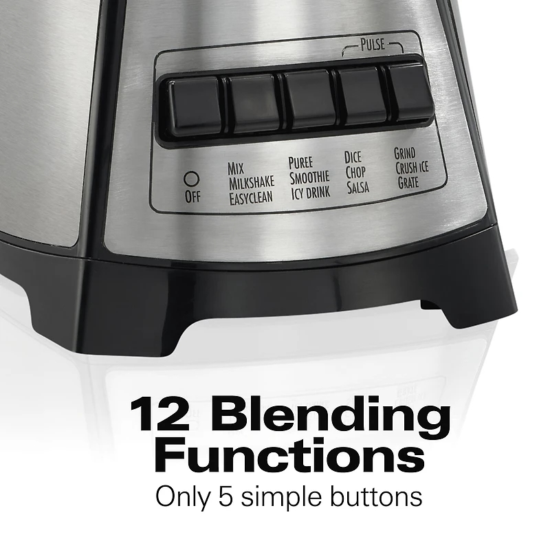 Hamilton Beach® Blender + Food Chopper Attachment