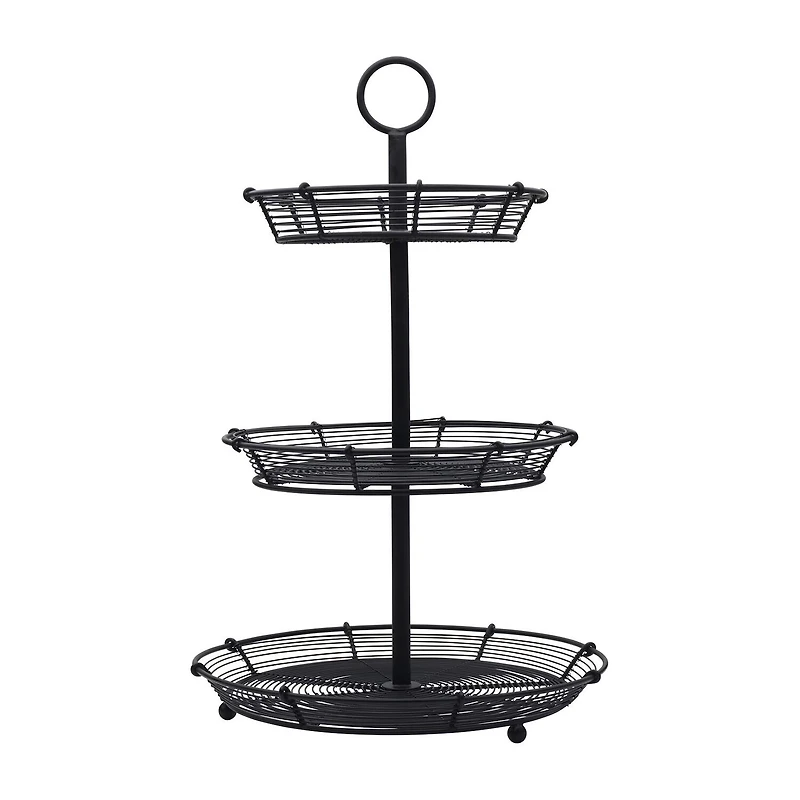 Gourmet Basics by Mikasa Tulsa 3 Tier Basket