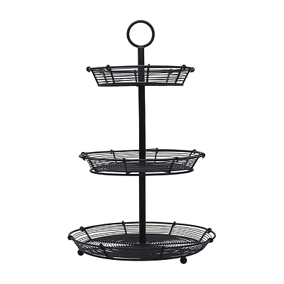 Gourmet Basics by Mikasa Tulsa 3 Tier Basket