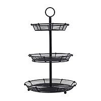 Gourmet Basics by Mikasa Tulsa 3 Tier Basket