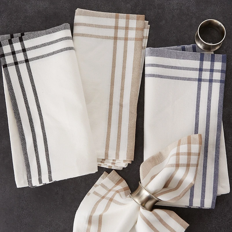 Design Imports Black Home Sweet Farmhouse 6-pc. Napkins