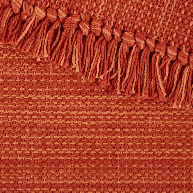 Design Imports Tango Red Fringe 8-pc. Placemats & Napkin Set