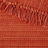 Design Imports Tango Red Fringe 8-pc. Placemats & Napkin Set