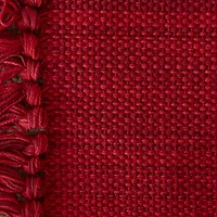 Design Imports Tango Red Fringe 8-pc. Placemats & Napkin Set