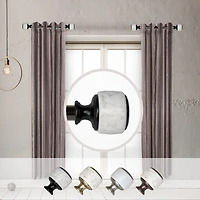 Rod Desyne Morton 1 Adjustable Side Curtain