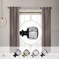 Rod Desyne Josephine 1 Adjustable Side Curtain