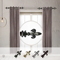 Rod Desyne Fernando 1 Adjustable Side Curtain