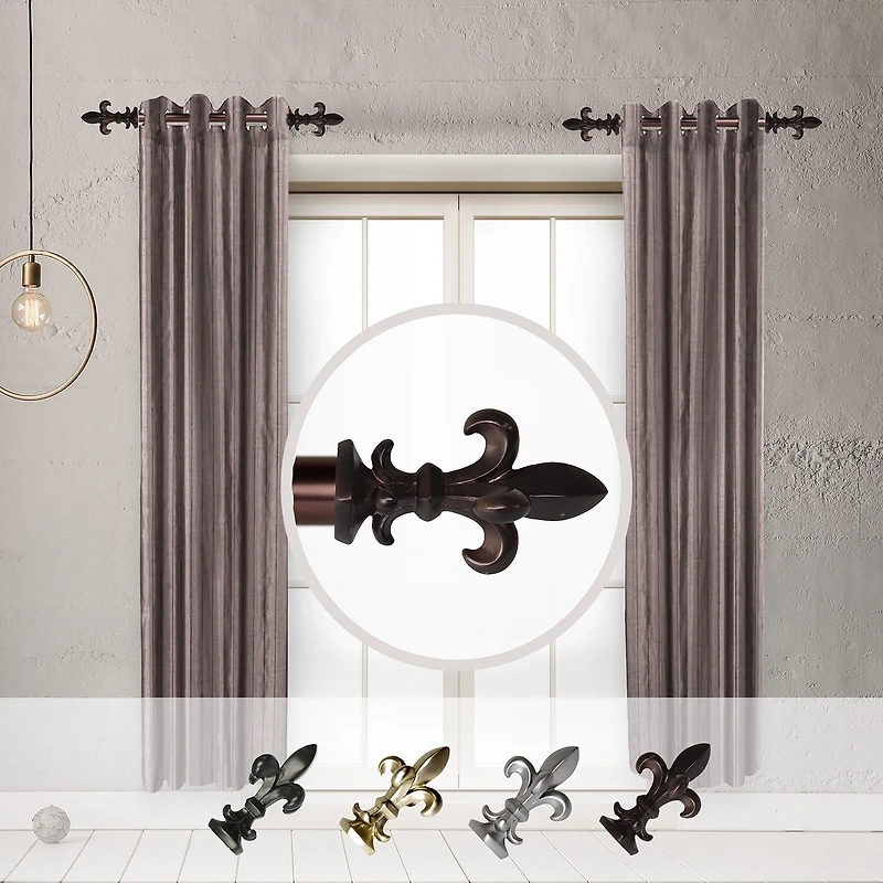 Rod Desyne Fernando 1 Adjustable Side Curtain