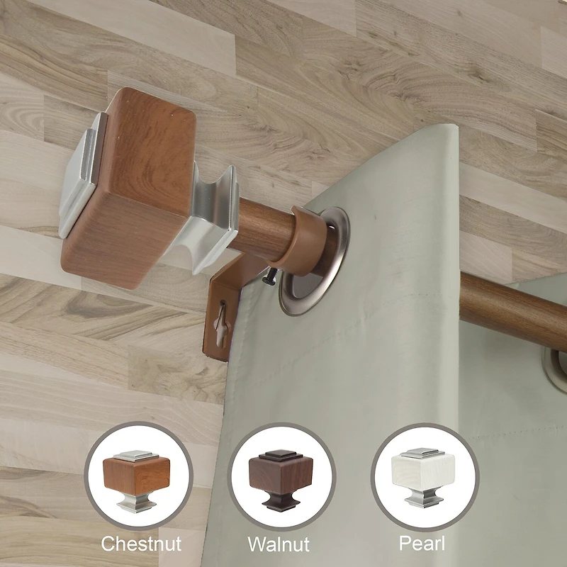 Rod Desyne Willis 1 Adjustable Curtain