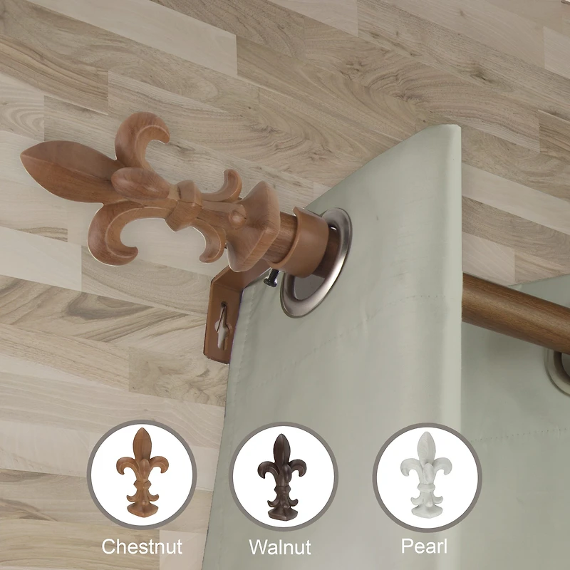 Rod Desyne Fernando 1 Adjustable Curtain