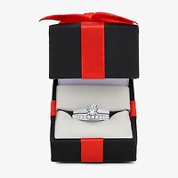 1 CT. T.W. Natural Diamond Round Solitaire Bridal Set 10K Gold
