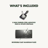 GreenPan Electrics Healthy Ceramic Nonstick, 3-in-1 Reversible Grill, Griddle & Raclette