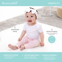 The Peanutshell Rainbow Safari Baby Girls Mid Rise Tapered Regular Fit Pull-On Pant