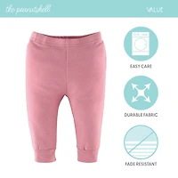The Peanutshell Rainbow Safari Baby Girls Mid Rise Tapered Regular Fit Pull-On Pant