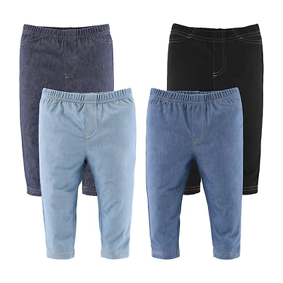 The Peanutshell Baby Unisex Mid Rise Slim Regular Fit Pull-On Pant