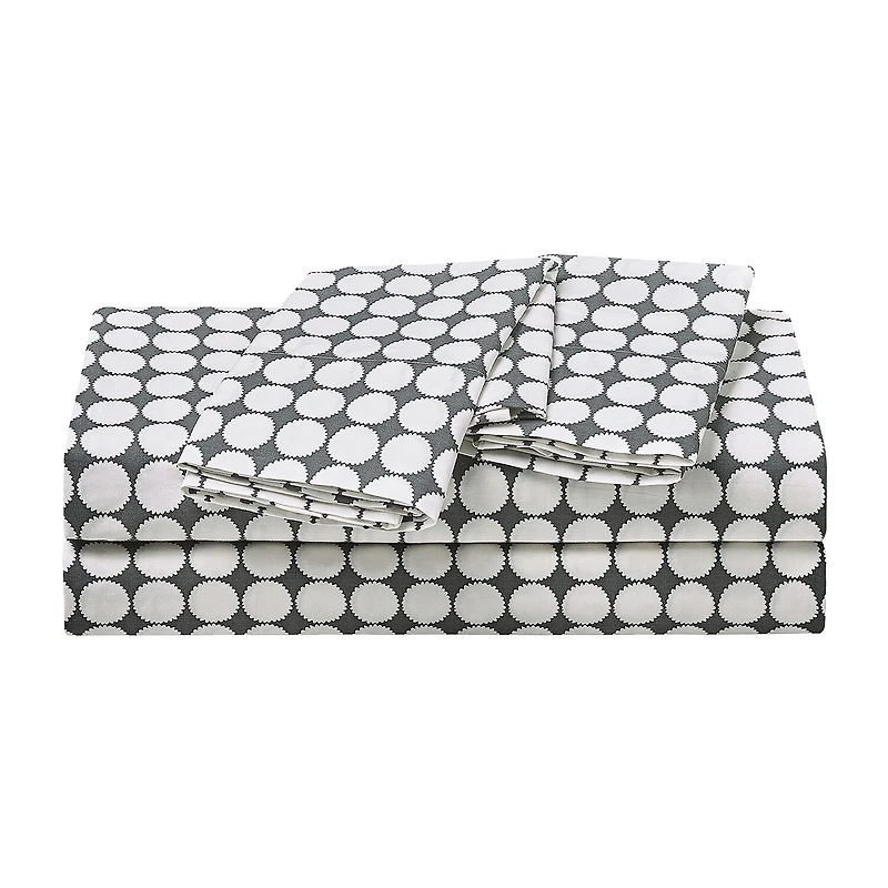 JUNGALOW by Justina Blakeney Sol Y Flor Cotton Percale Deep Pocket Sheet Set