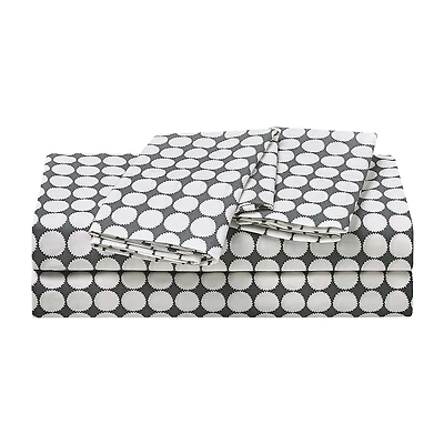 JUNGALOW by Justina Blakeney Sol Y Flor Cotton Percale Deep Pocket Sheet Set