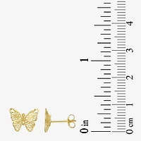 Made in Italy Womens 14K Gold Butterfly 2-pc. Jewelry Set