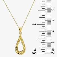 Womens 14K Gold Pear 2-pc. Jewelry Set