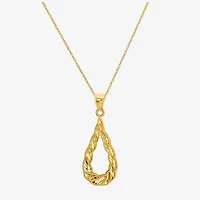 Womens 14K Gold Pear 2-pc. Jewelry Set