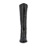 Journee Collection Womens Romilly Stacked Heel Dress Boots